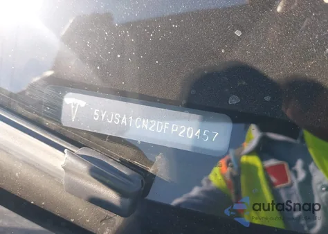 2013 Tesla Model S из США, поврежденный, VIN 5YJSA1CN2DFP20457